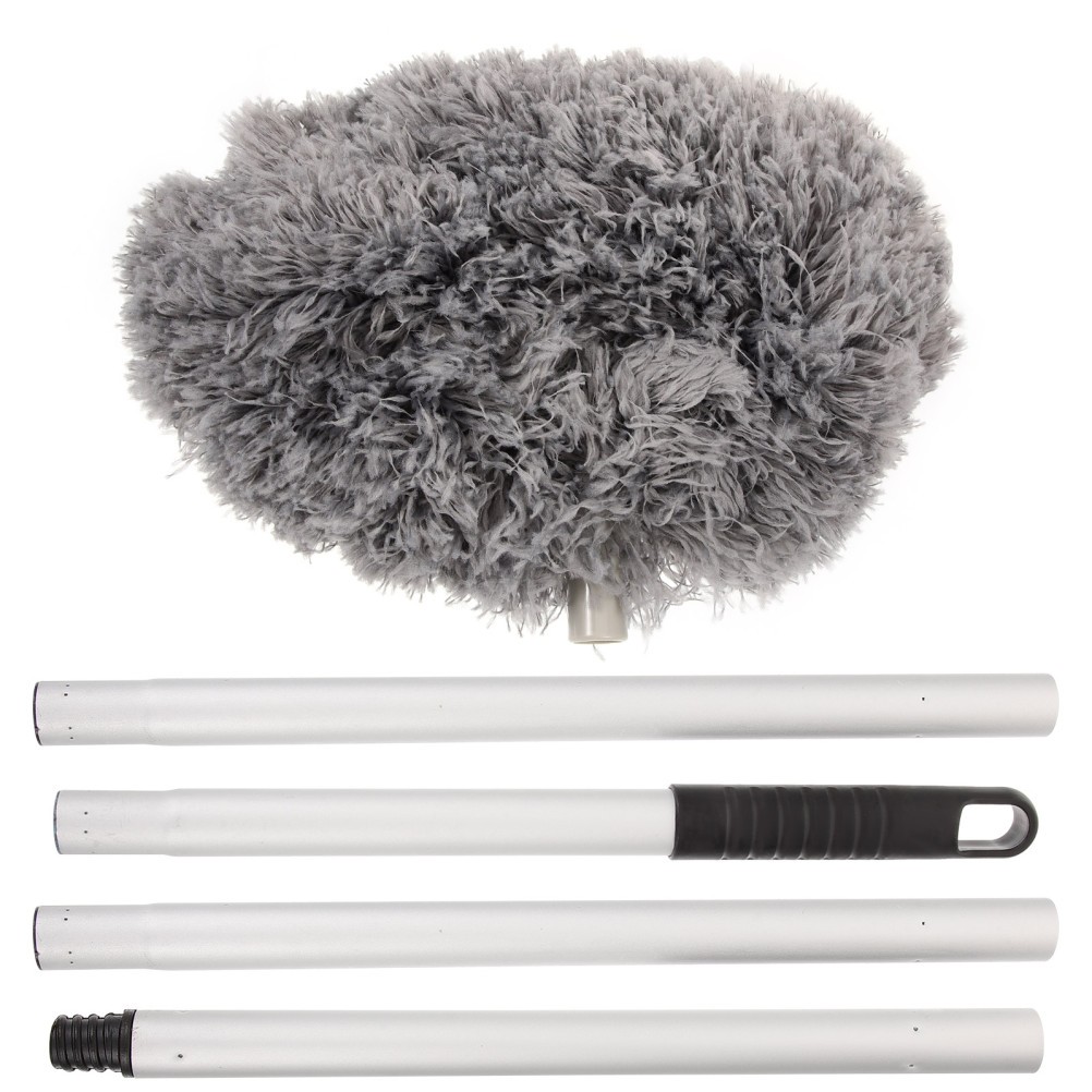 Ceiling Fan Extendable Duster Cobweb Duster with Extension Pole for Cleaning