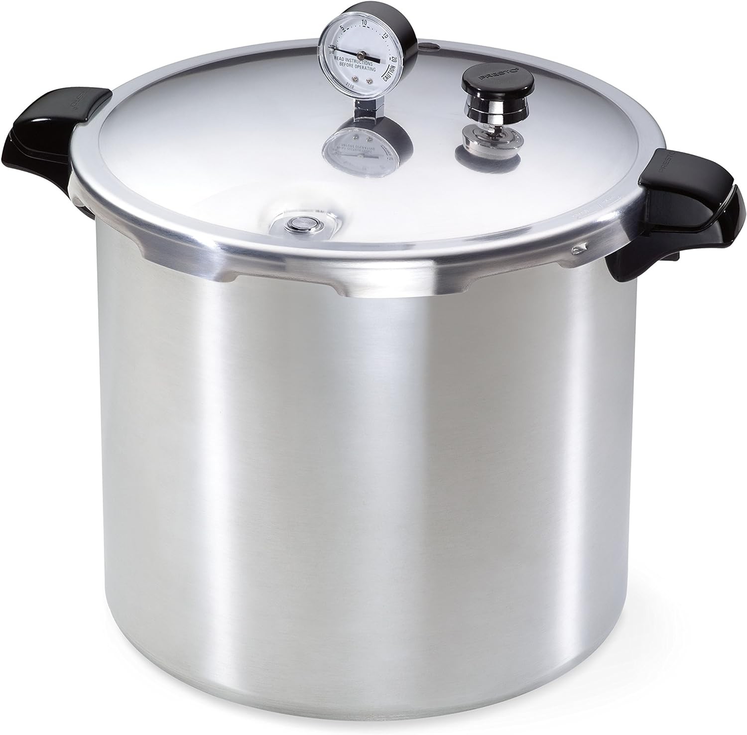 Pressure Canner and Cooker, 23 qt, Silver