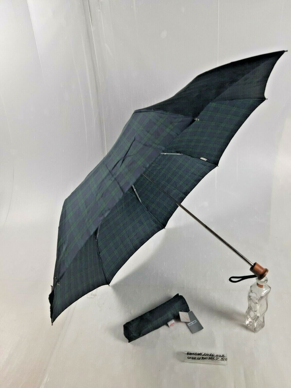 Mini Umbrella - Manual - 8 Sticks - Blue - 2420 - Rainbow