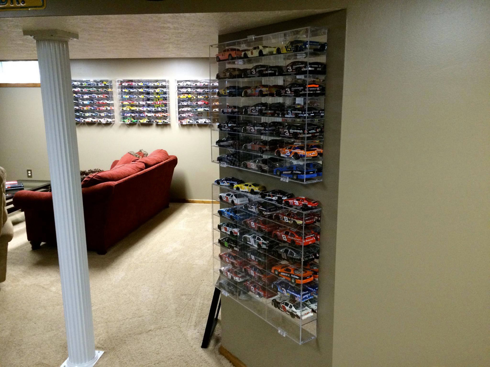 NASCAR Diecast Display Case, 24 Compartment 1/24 scale
