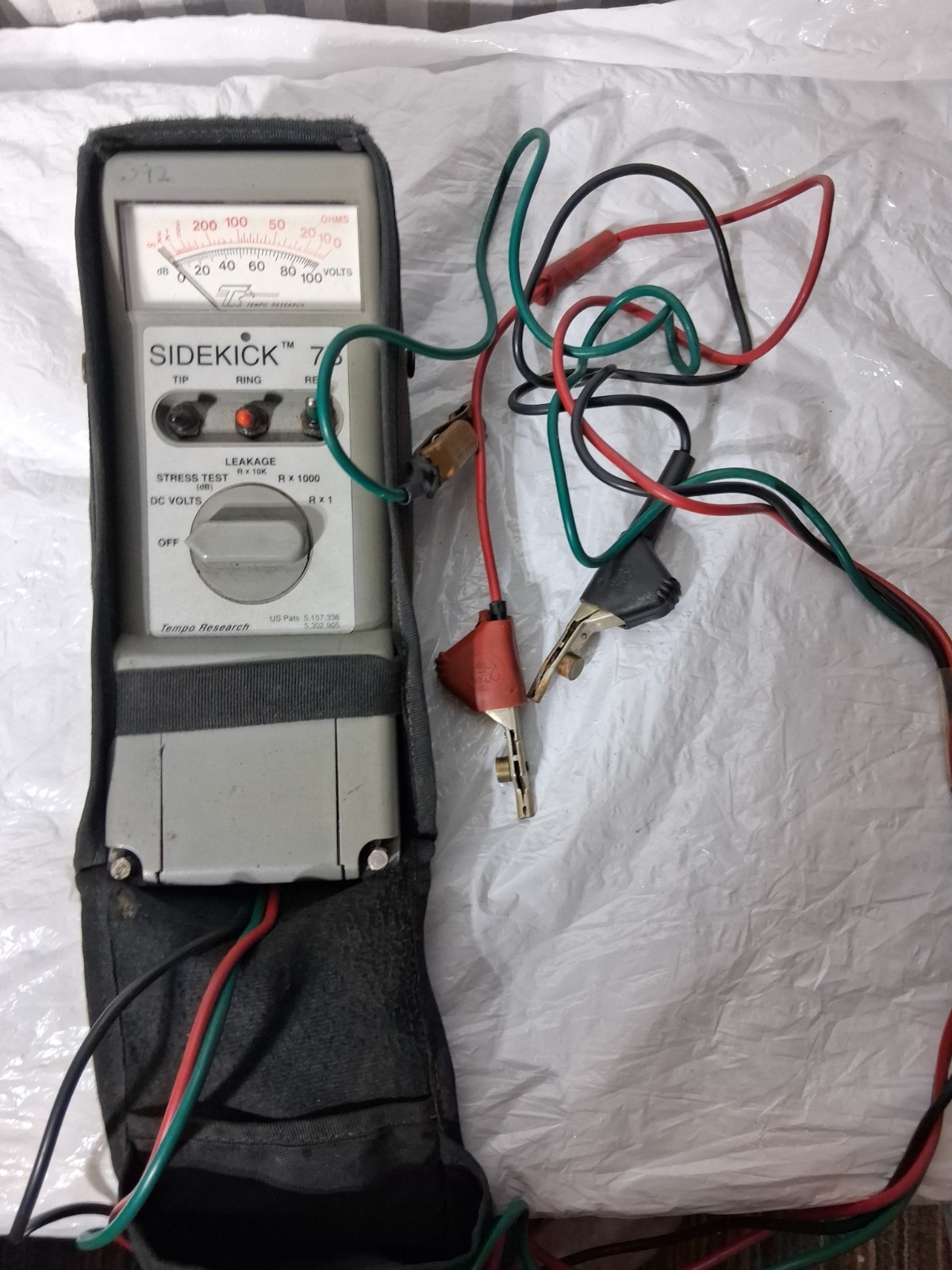 Tempo Research Sidekick 7B Cable Tester Works Great 👍  B45