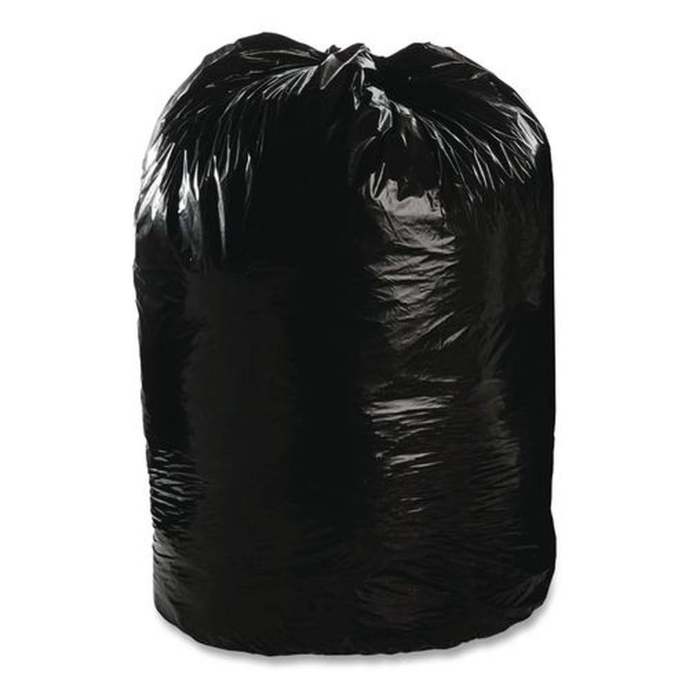 Stout by Envision T4349B15 43" x 49" 56-Gal Trash Bags - Black/Brown 100/CT New