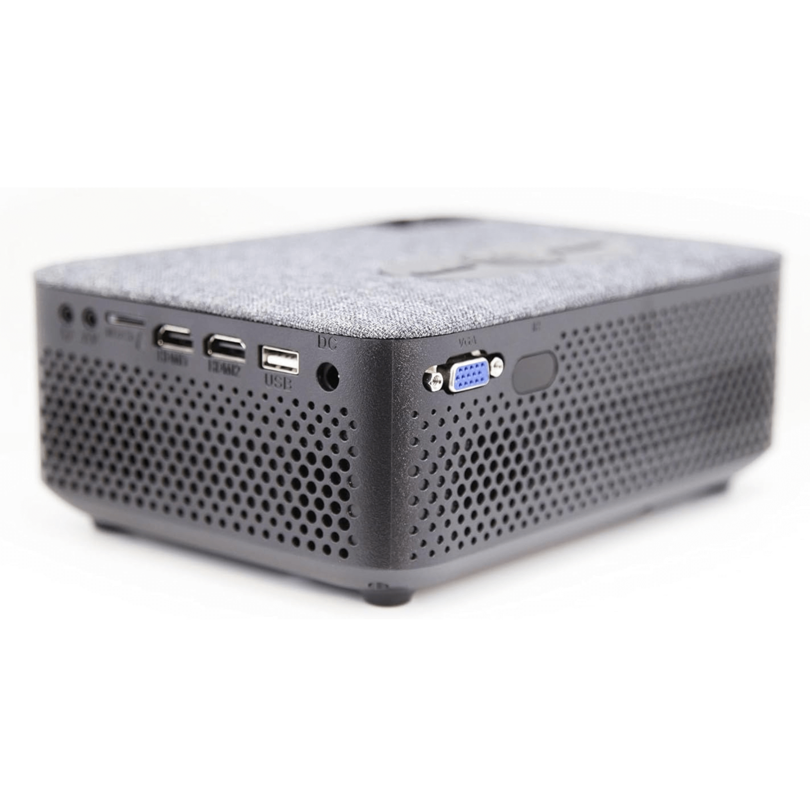 Emerson Portable Multi-Media BT LCD Projector Bundle with Screen & Carry Case