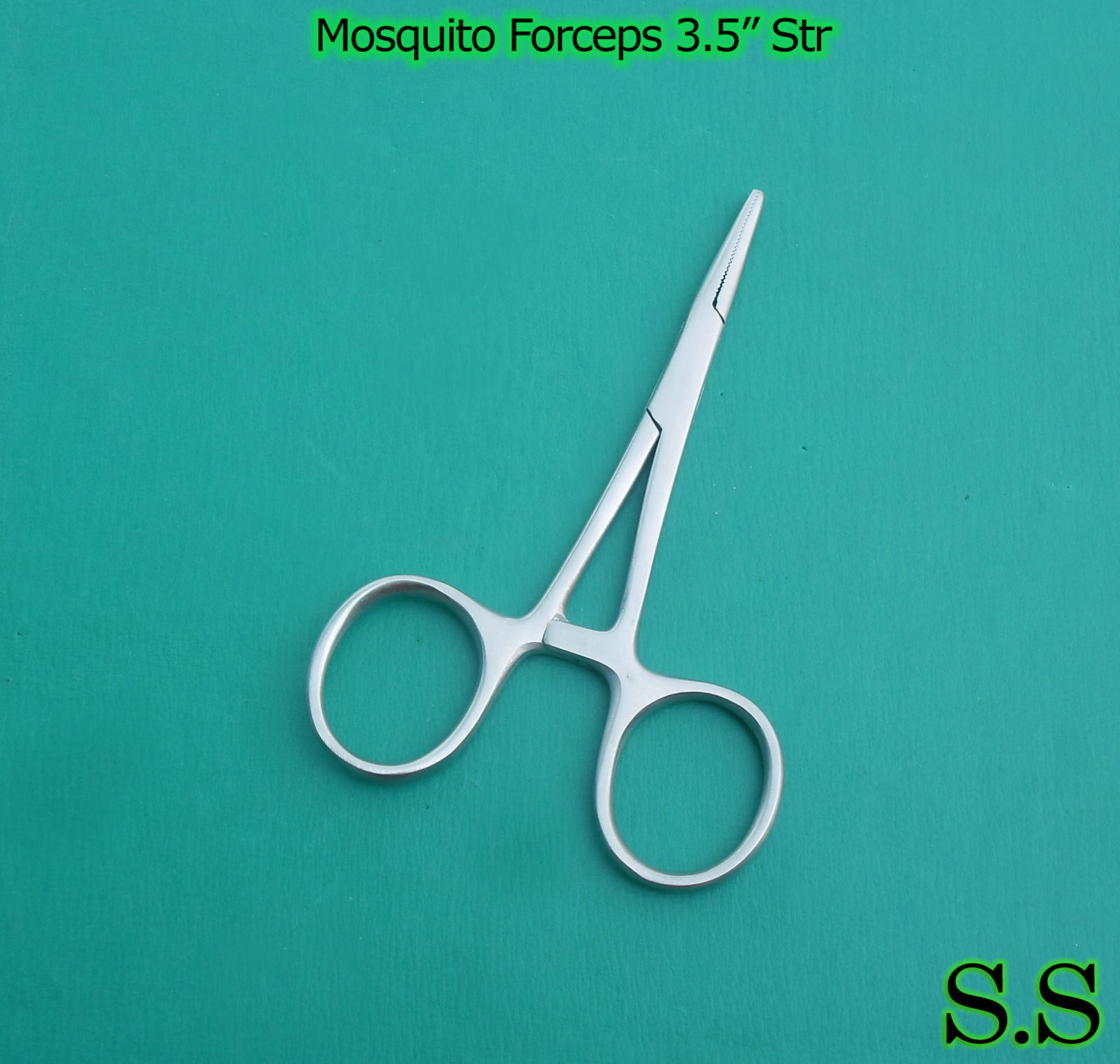 6 Mosquito Forceps 3.50" Straight O.R Grade