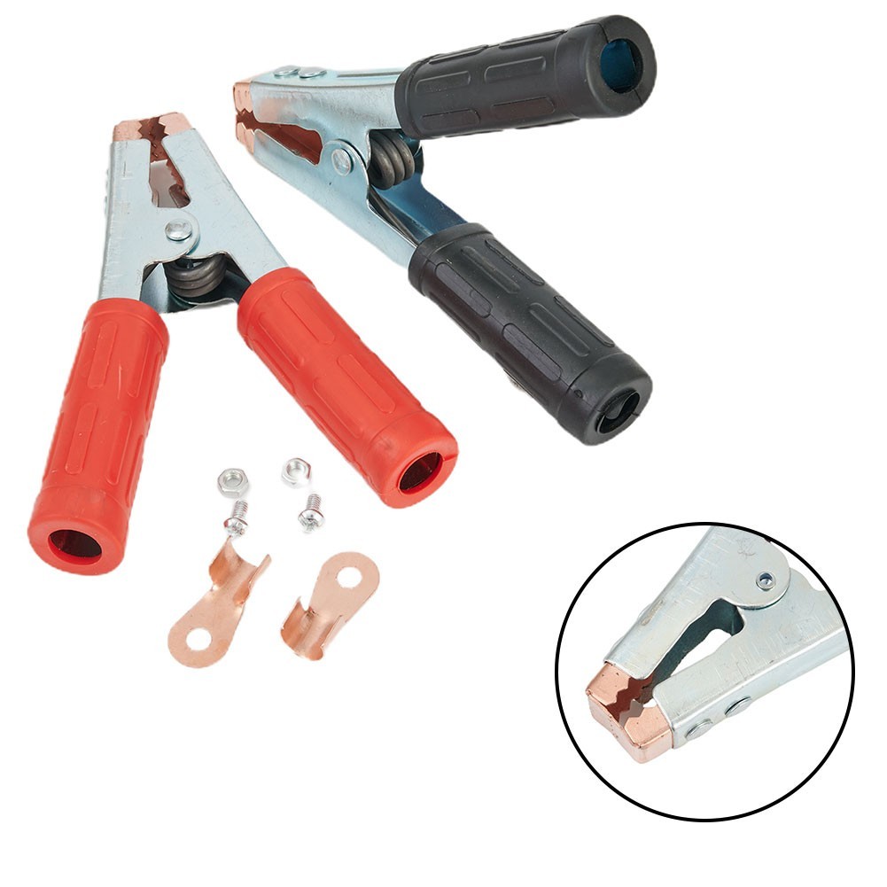 Test Clip Clamp Battery Test Clip Clamp 2pc 600A Cold Pressing Copper Plated