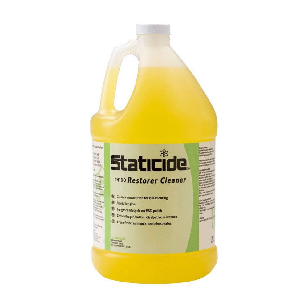ACL STATICIDE  Floor Finish,1 gal,High Gloss 848NU2