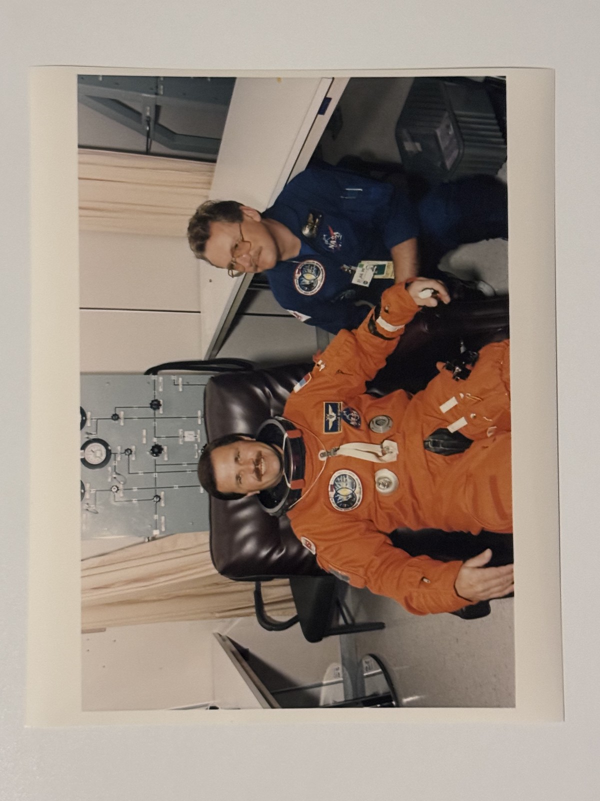 NASA STS-71 Nikolai Budarin In Launch Suit Press Photo