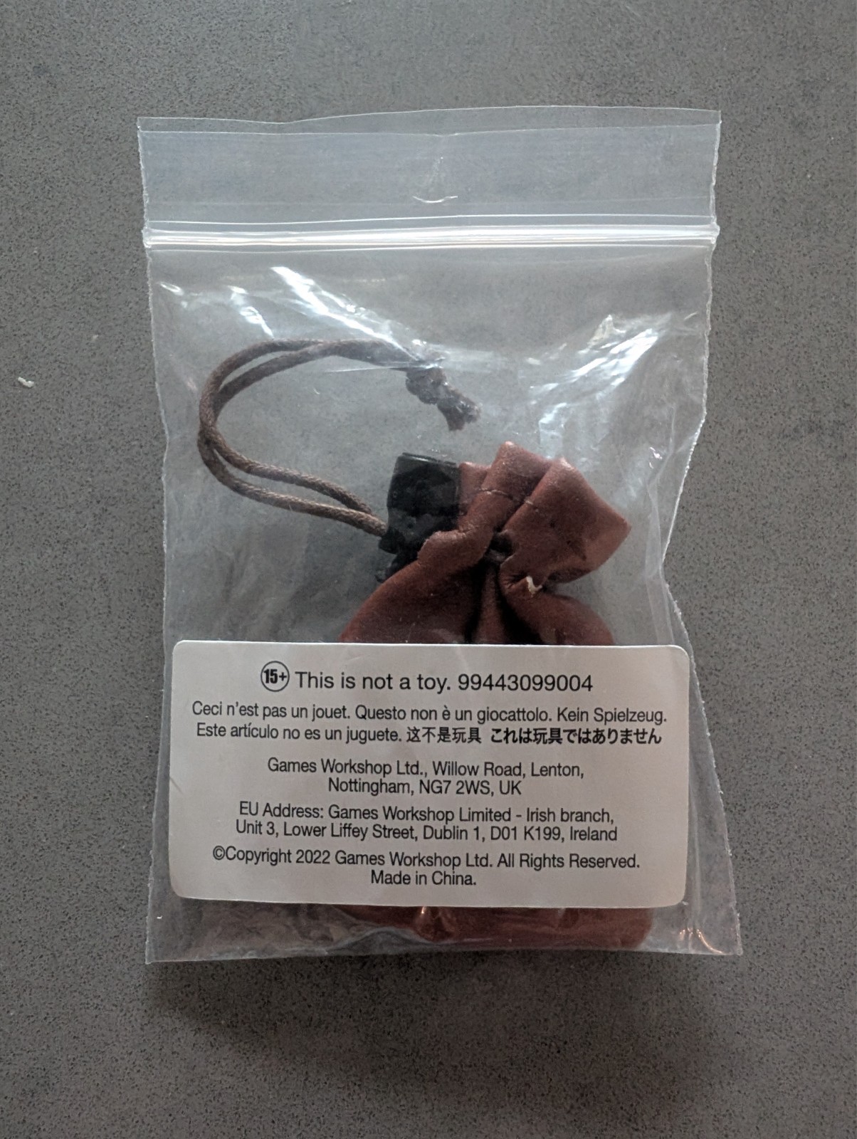 Games Workshop Warhammer 40k Horus Heresy Age of Darkness Lodge Coin & Pouch