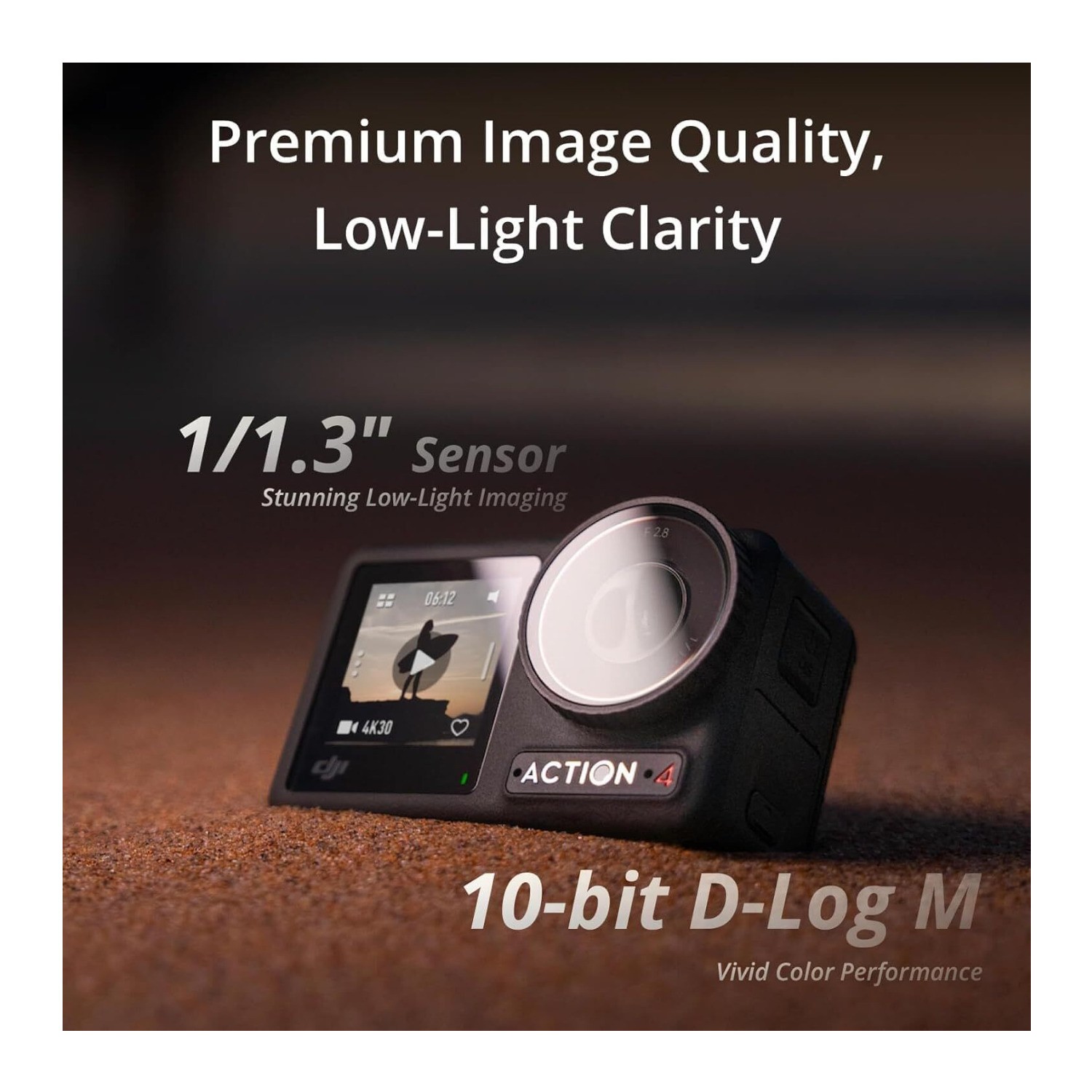 DJI Osmo Action 4 Essential Combo 4K Action Camera