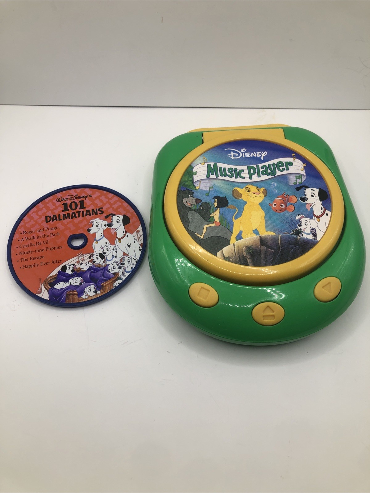 Replacement Disney Music Reader Music Disc Player With 101 Dalmatians  Tested
