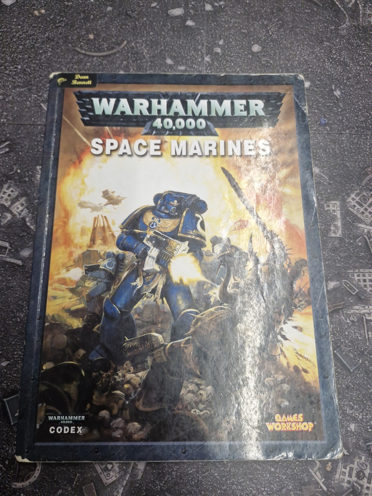 Warhammer 40k Space Marines Codex (Old Edition) Used, Fair Condition