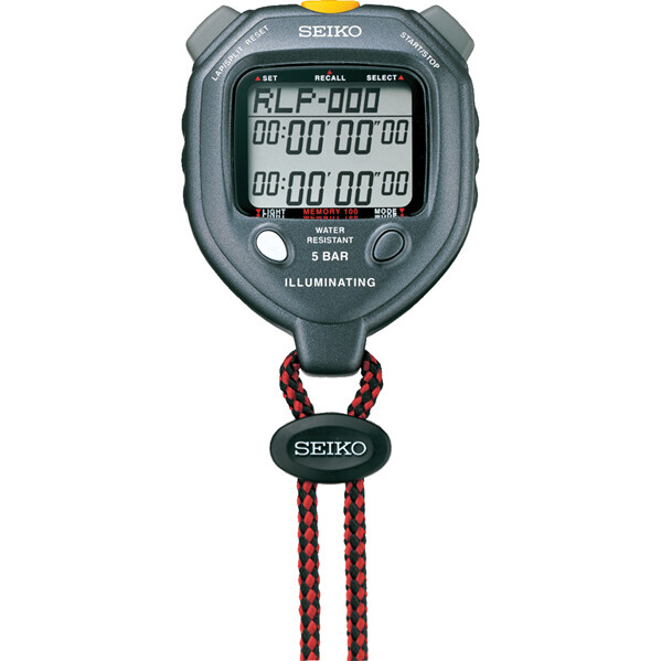 SEIKO LED TYPE STOPWATCH ILLUMINATING SVAE301 New w/Tracking