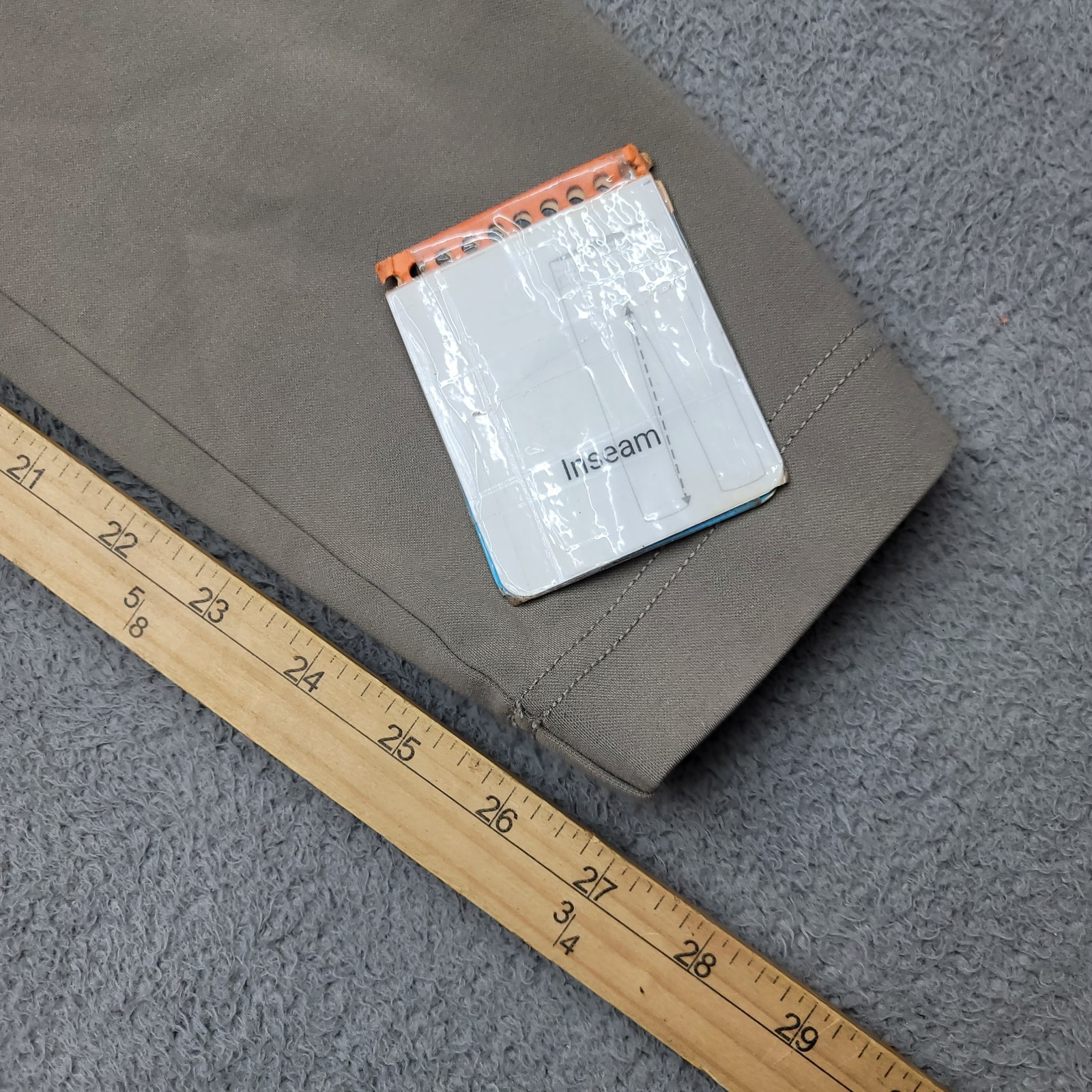 BYLT Premium Basics Jogger Pants Size 28 Tan Khaki Performance Stretch *Read