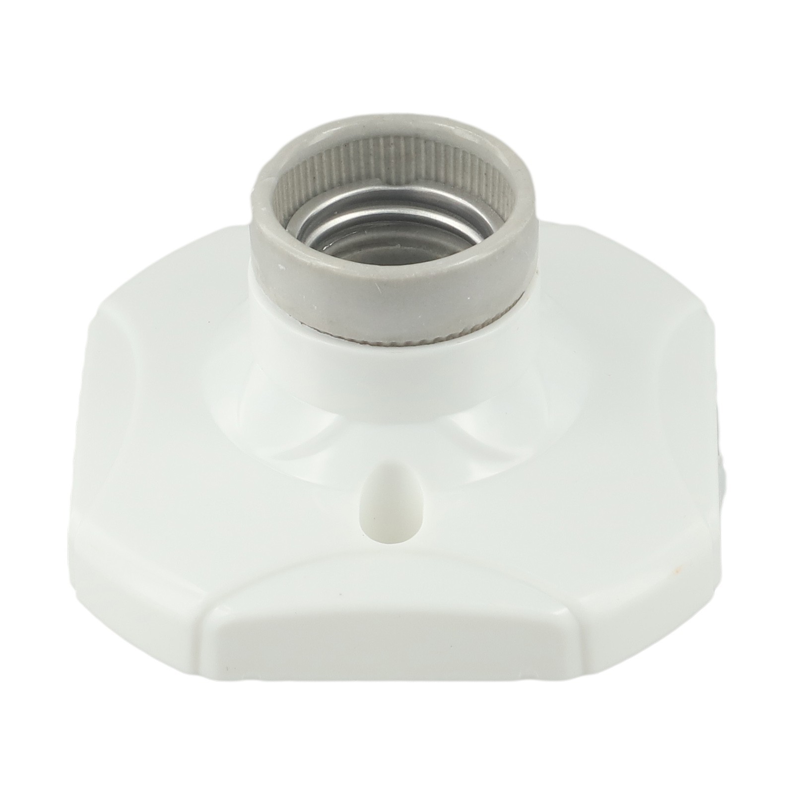 UK ! E27 Heat Light Bulb Lamp Socket Holder Porcelain Straight Glazed Ceramic