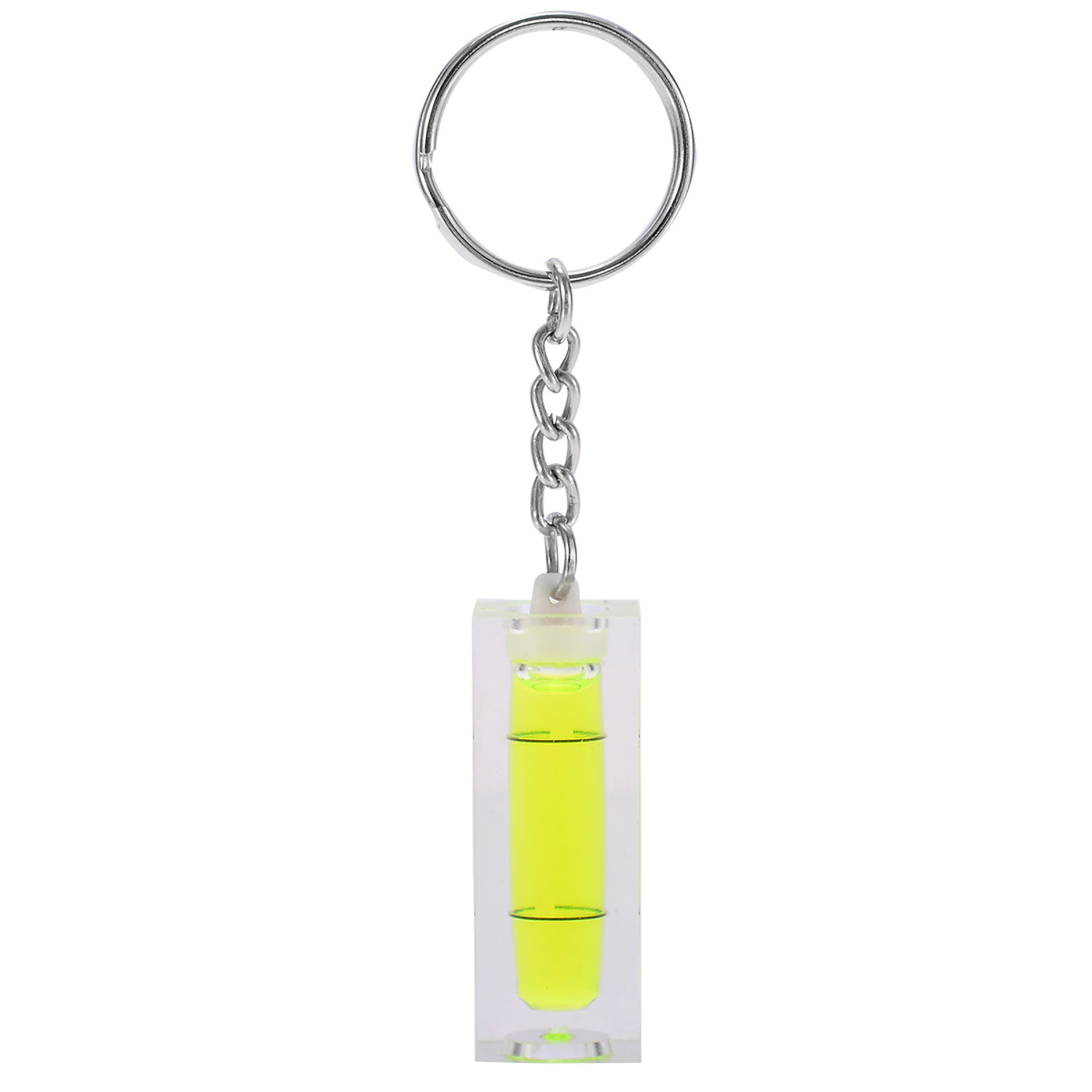 Mini Keychain Spirit Level Keyring Bubble