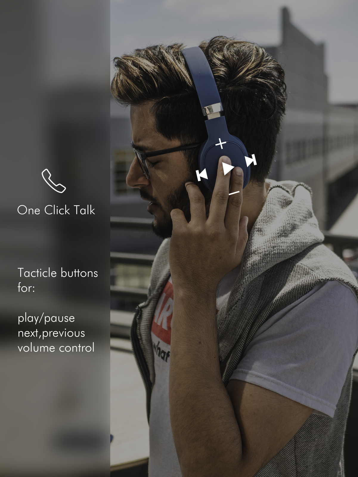 Wireless Bluetooth 5.0 Over Ear Stereo Gaming Headphone Headset with Microphone