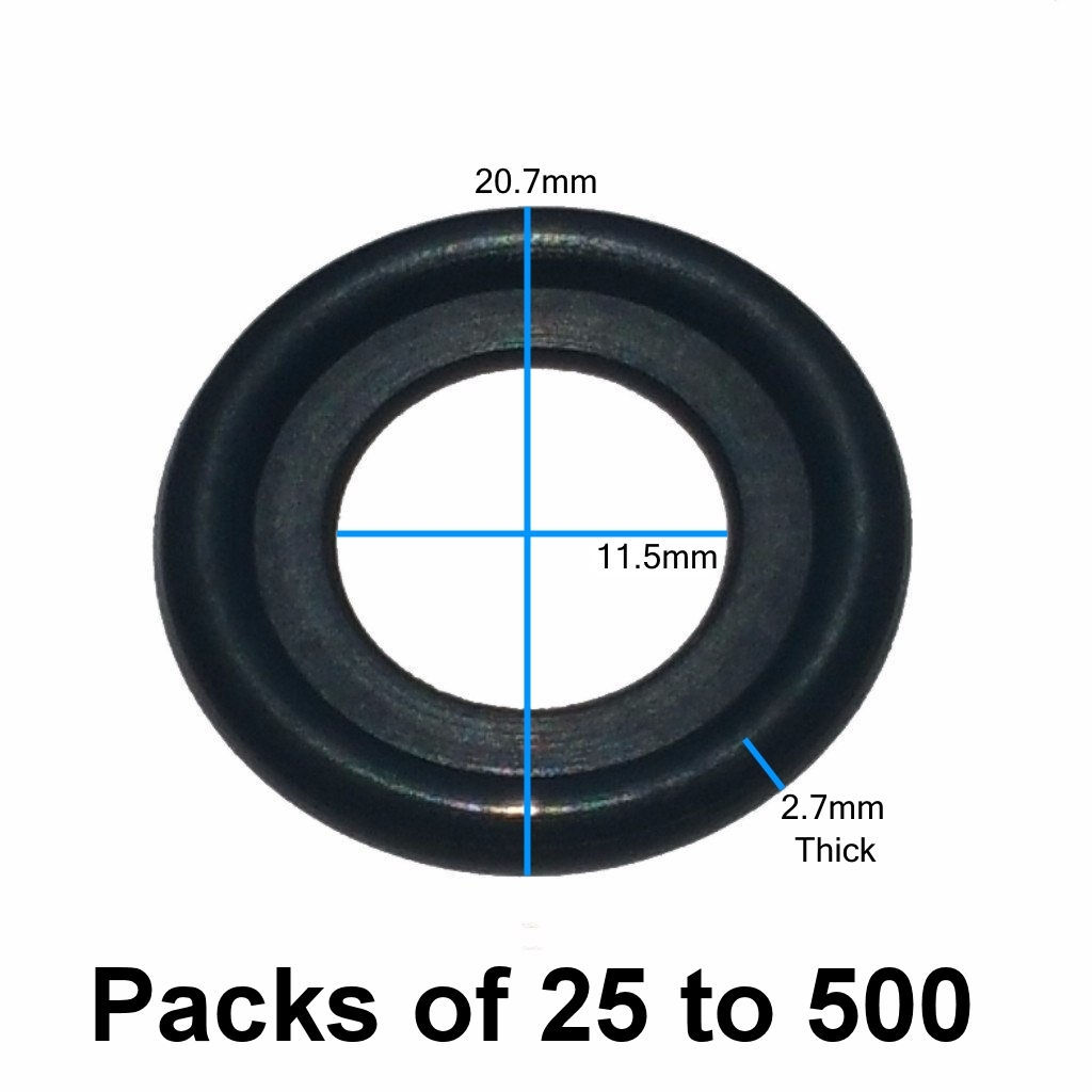 M12 Rubber Oil Drain Plug Gasket Fits in place of GM 12616850 Dorman 097-119