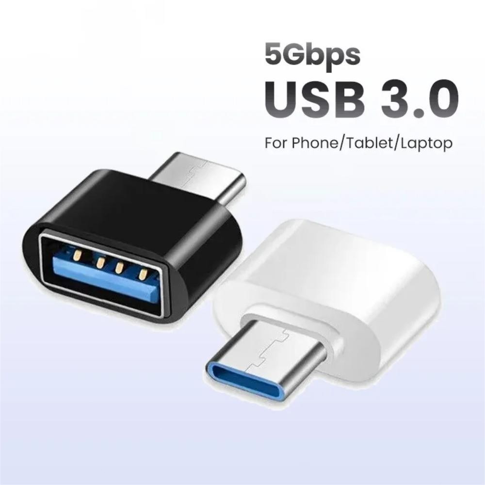 USB to USB C Adapter Type C 3.1 Male OTG A Female Data Converter