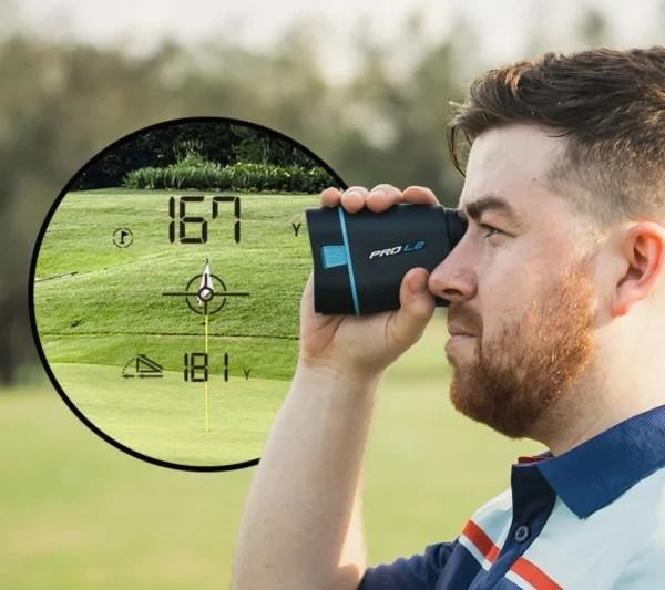 Shot Scope Pro L2 Laser Rangefinder Golf Pack GIft Set Adaptive Slope Tech NEW