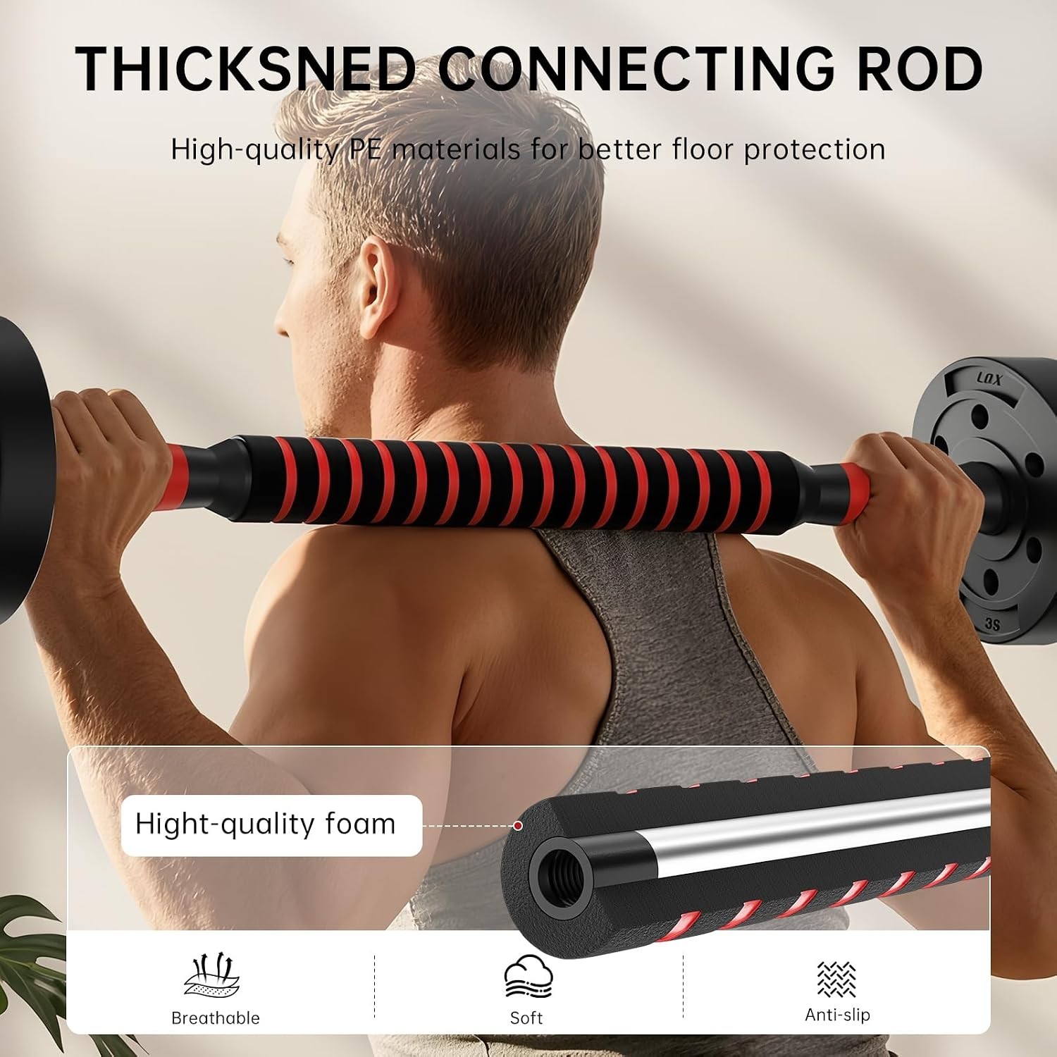 Compact Adjustable Free Weights Dumbbell Set - Space-Saving Home Gym Equipment