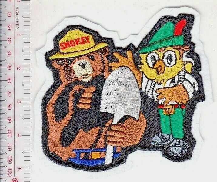 Smokey the Bear & Woodsy Owl Teaming to Prevent Forest Fires NO TARIFF