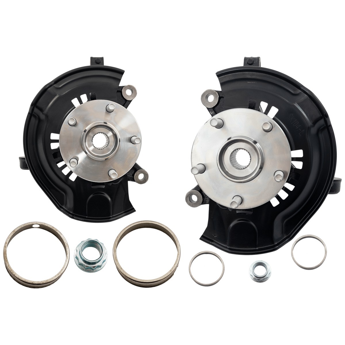 Pair Knuckles Set of 2 Front Left-and-Right Left & Right for Toyota Camry 04-06