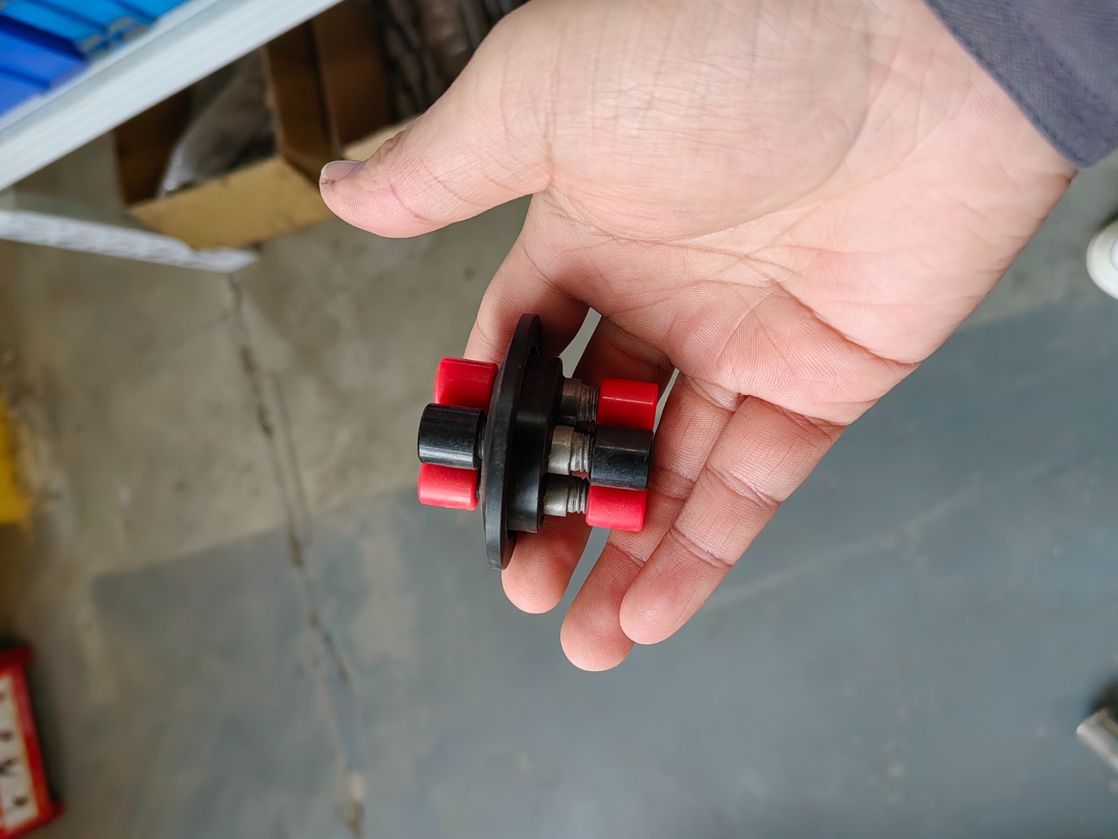 2pcs KF40/DN40 Vacuum Banana Socket Test Lead Connectors
