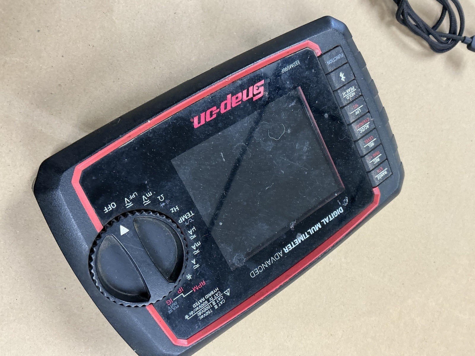 SNAP-ON DIGITAL MULTIMETER EEDM596F free shipping!!!