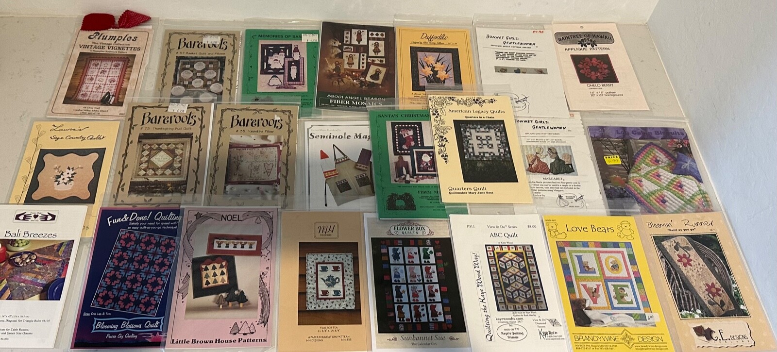 Bareroots #73 Thanksgiving Wall Quilt Pattern + MANY PATTERNS 23 Total