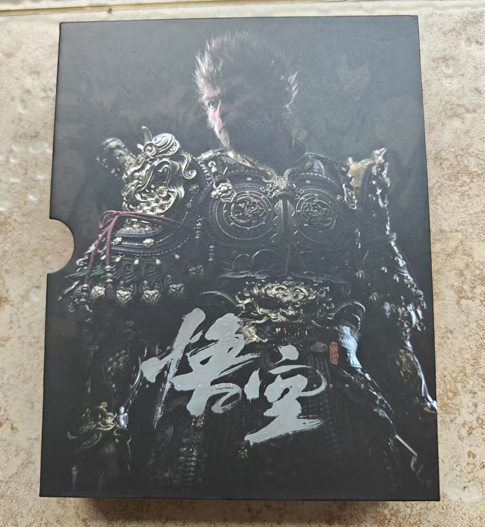 New Official Black Myth Wukong Deluxe Edition PS5 Steelbook Case No Game