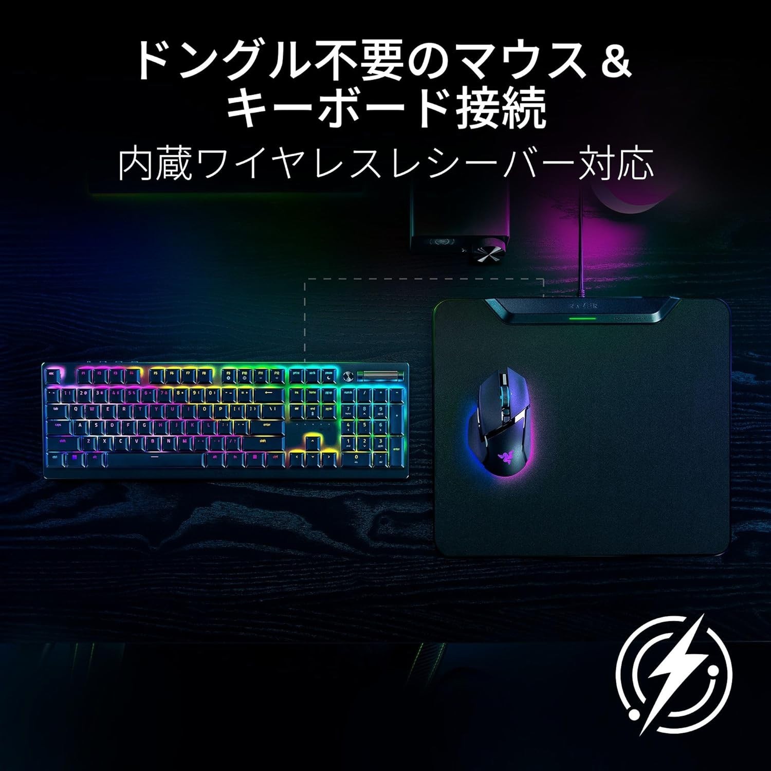 Razer HyperFlux V2 Hard Edition Gaming Mouse Pad Wireless Charging