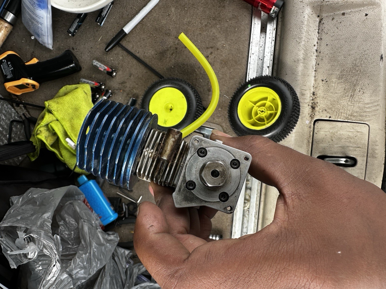 Gs 15st with Mach .15re crankshaft,Mach .15 side exhaust,Mach .15re with SGshaft