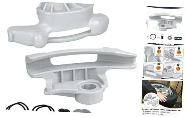 Low Profile Nylon Mount/Demount Head Kit Replacement for Coats Tire Changer