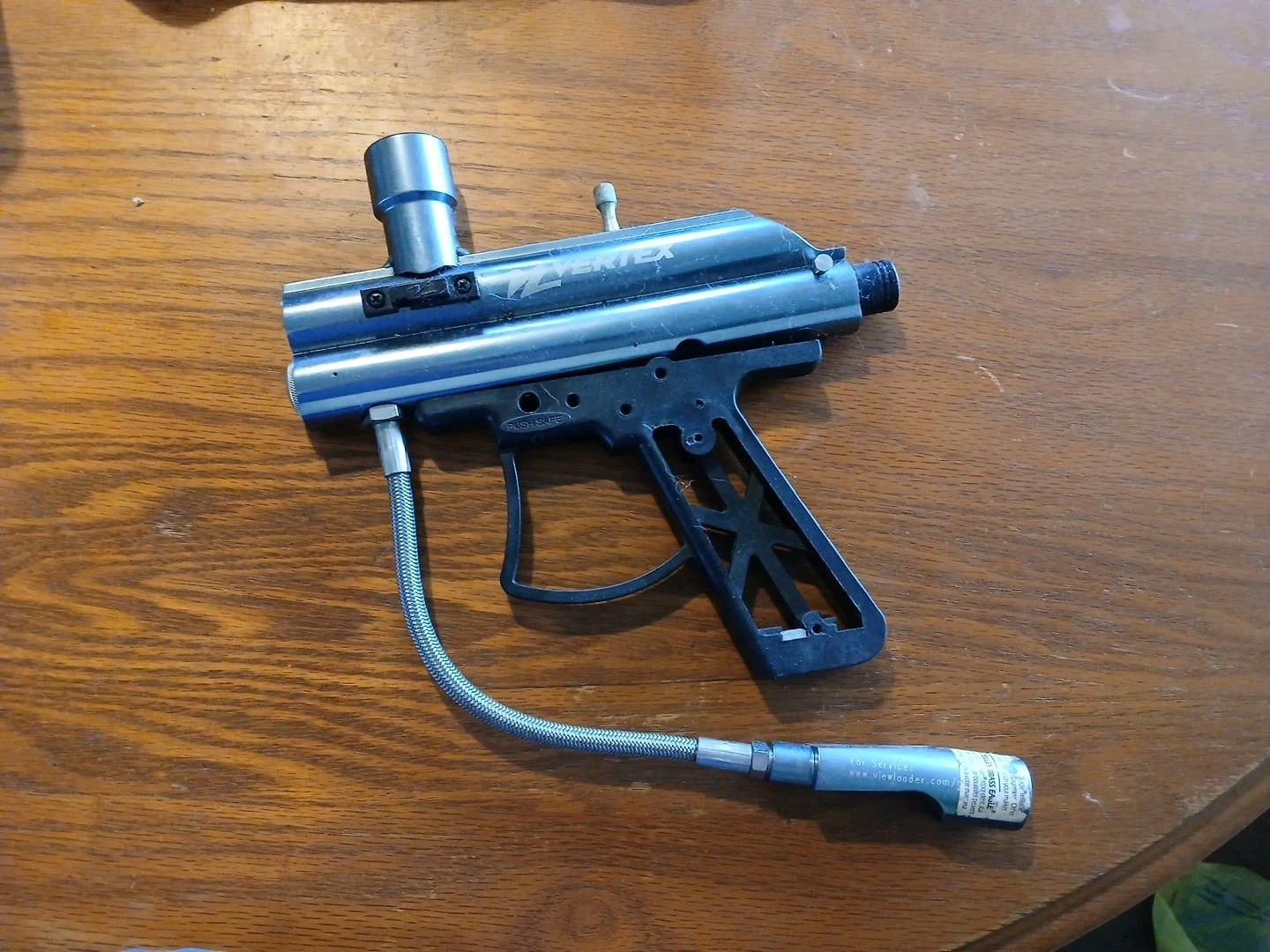 VL Vertex Paintball Marker Blue Semi Auto Spider Clone Spyder