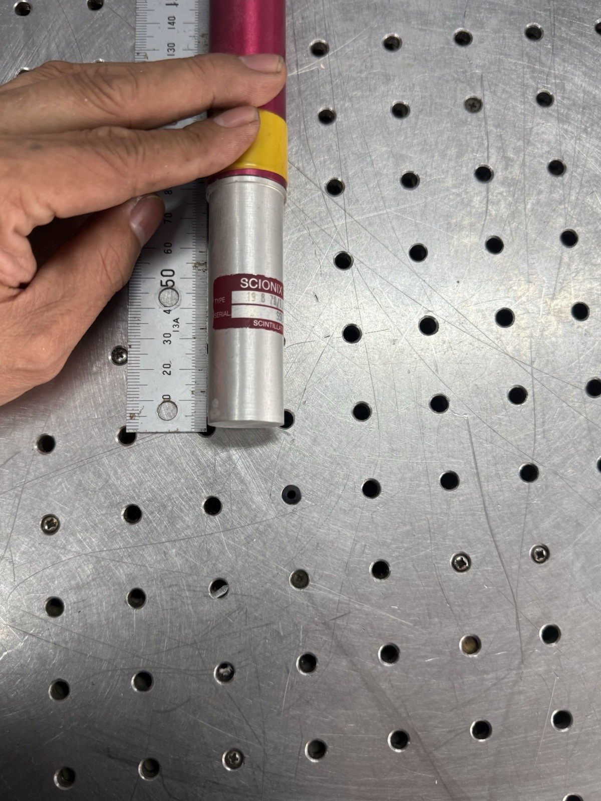 Scionix 19B70/1.1-E1-X Scintillation Detector Probe Untested As-Is