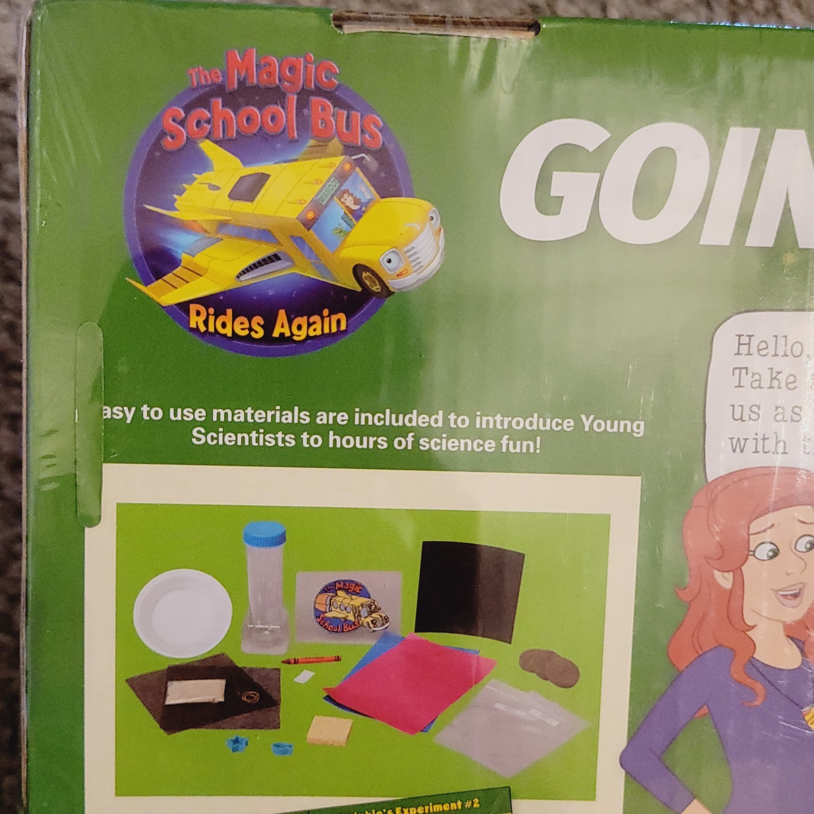 NEW The Magic School Bus Rides Again Going Green Science Experiment Kit 2017