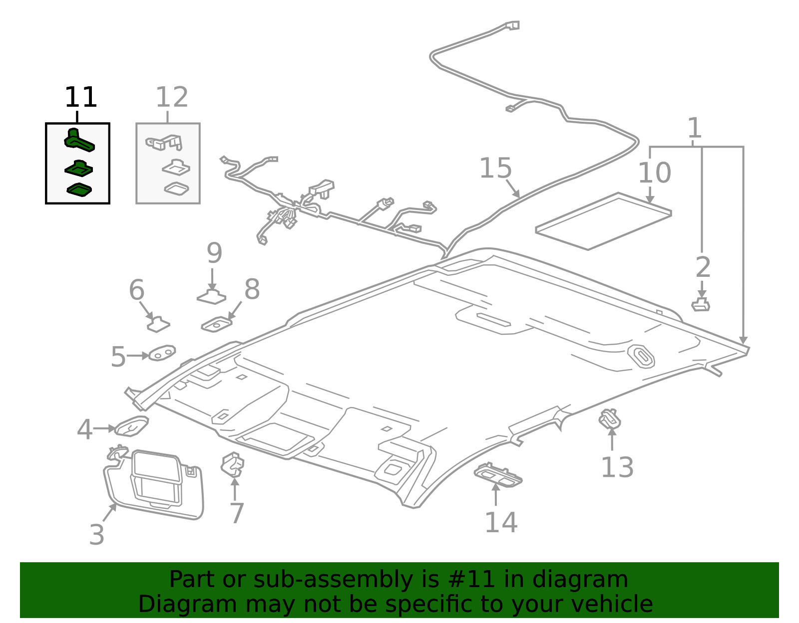 Genuine GM Microphone 85822622