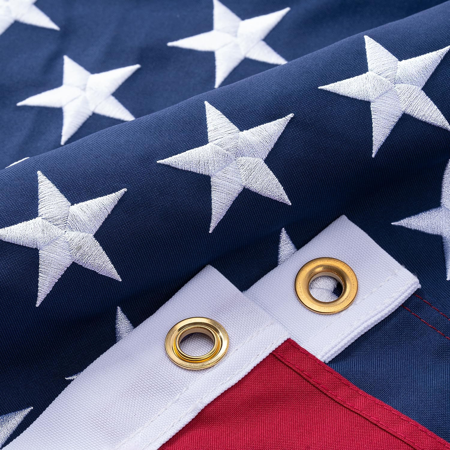 American Flag 4X6 Ft for Outside, Tearproof Series Heavy Duty Long Lasting & Sup