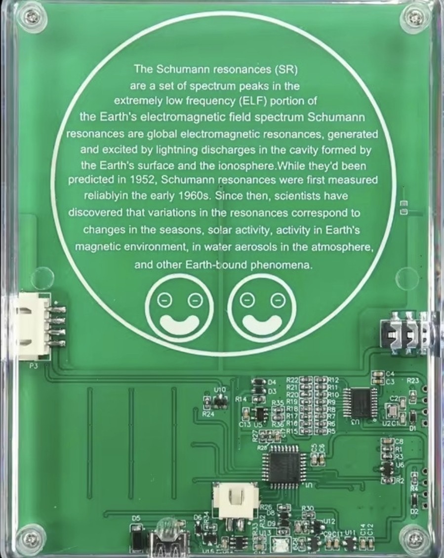 Bio-Healing Frequency Generator V2 - Relaxation, Sleep & Natural Balance Device
