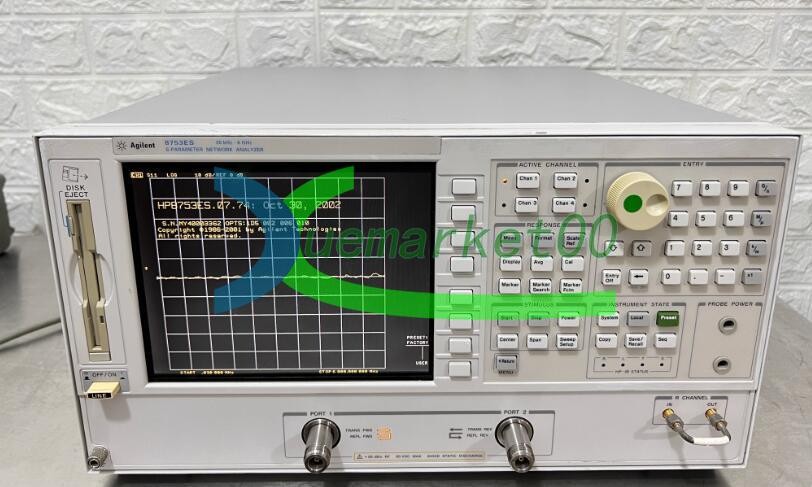 ONE Agilent 8753ES S-Parameter Network Analyzer 30kHz-6GHz USED