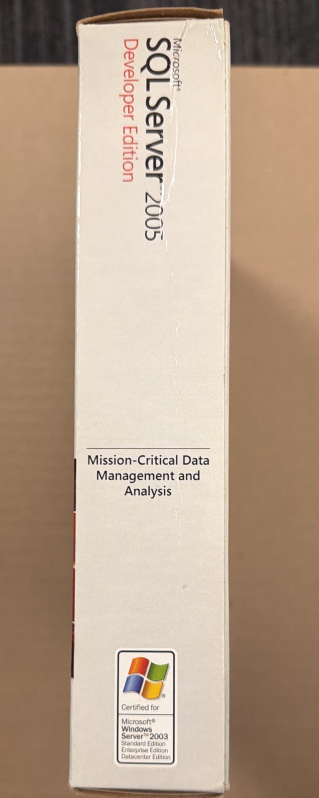 Microsoft SQL Server 2005 Developer Edition_Server System. Factory Sealed