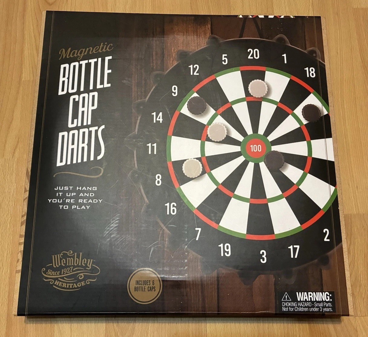 New Bottle Cap Darts Brew Pub Bar Game