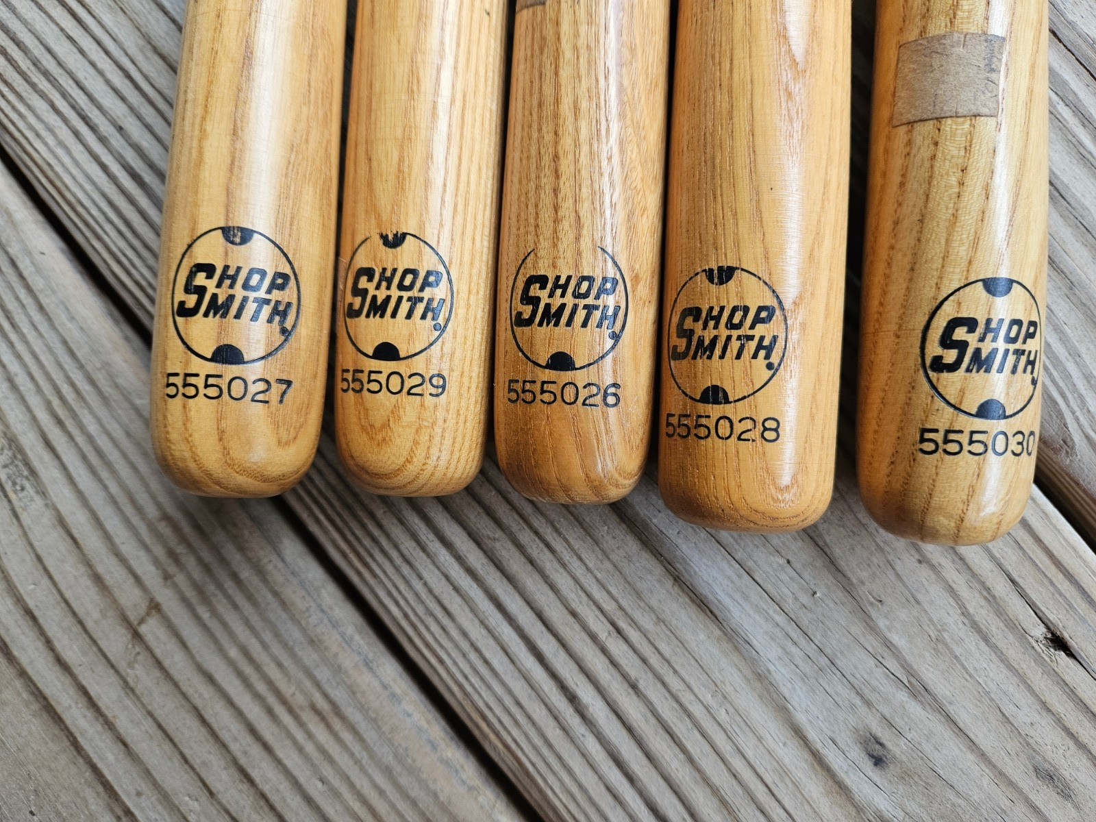 ShopSmith 5 Piece Lathe Chisel Wood Turning Tool Set