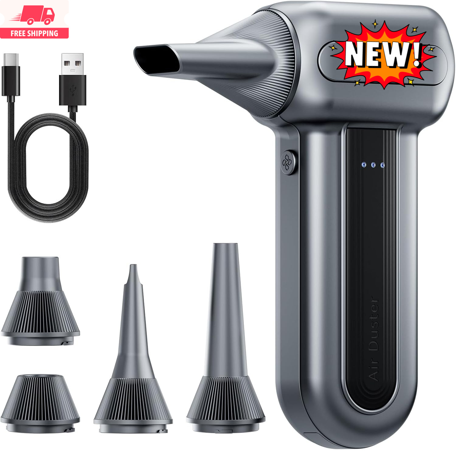 Soplador de aire comprimido MF70 - 110 000 RPM - Soplador eléctrico de aire con