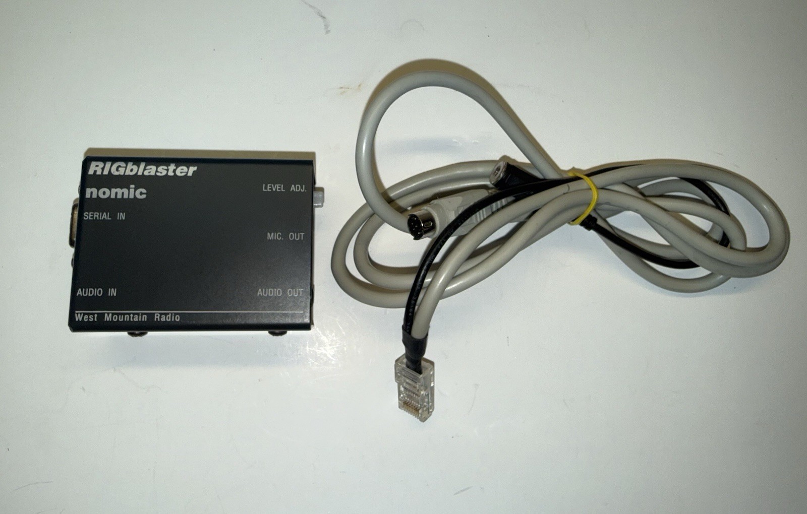 West Mountain Radio RIGBlaster Nomic Ham Radio Rig To Soundcard Interface