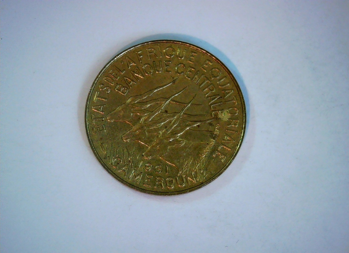 French Cameroon (French Equatorial Africa) 1961 5 Francs French Equatorial Afric