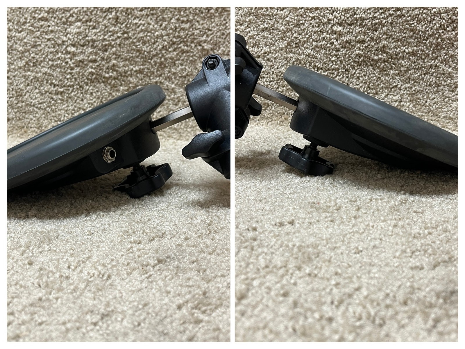 Yamaha TP65-A Electronic Drum Pad w/ Cable and Mounting Clamp