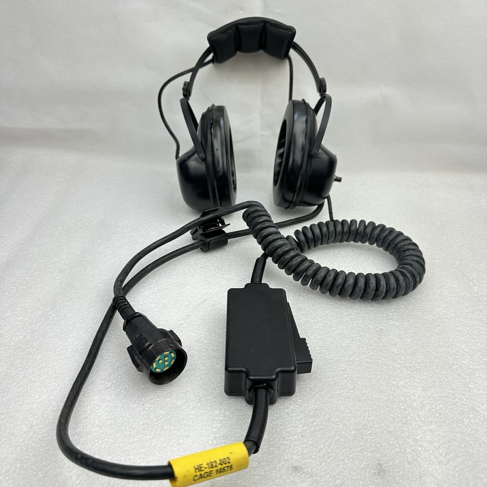 No Mic HE-182-002 Headset USGI Military Communication Hearing Protection Pilot
