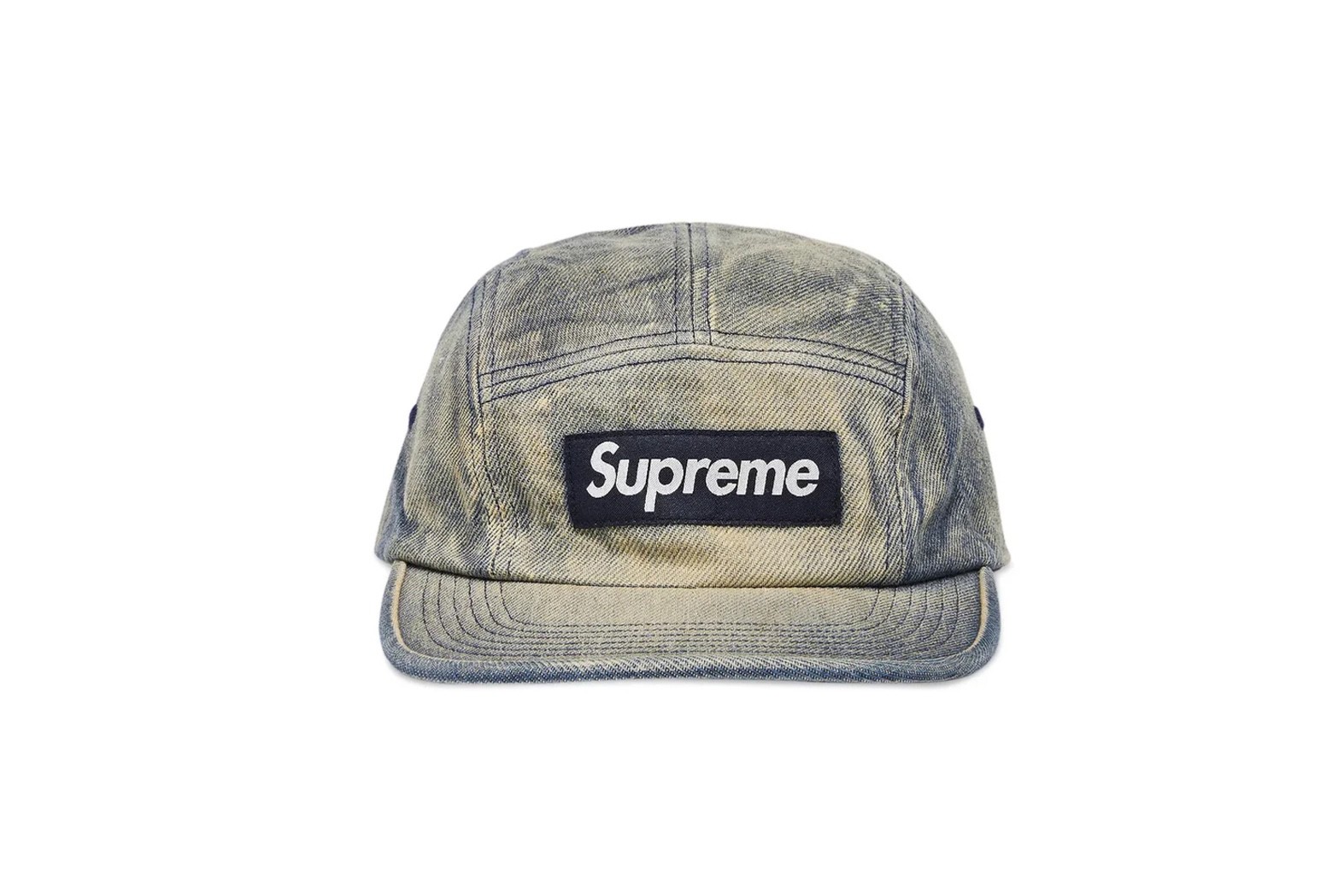 Supreme Washed Chino Twill Camp Cap FW25