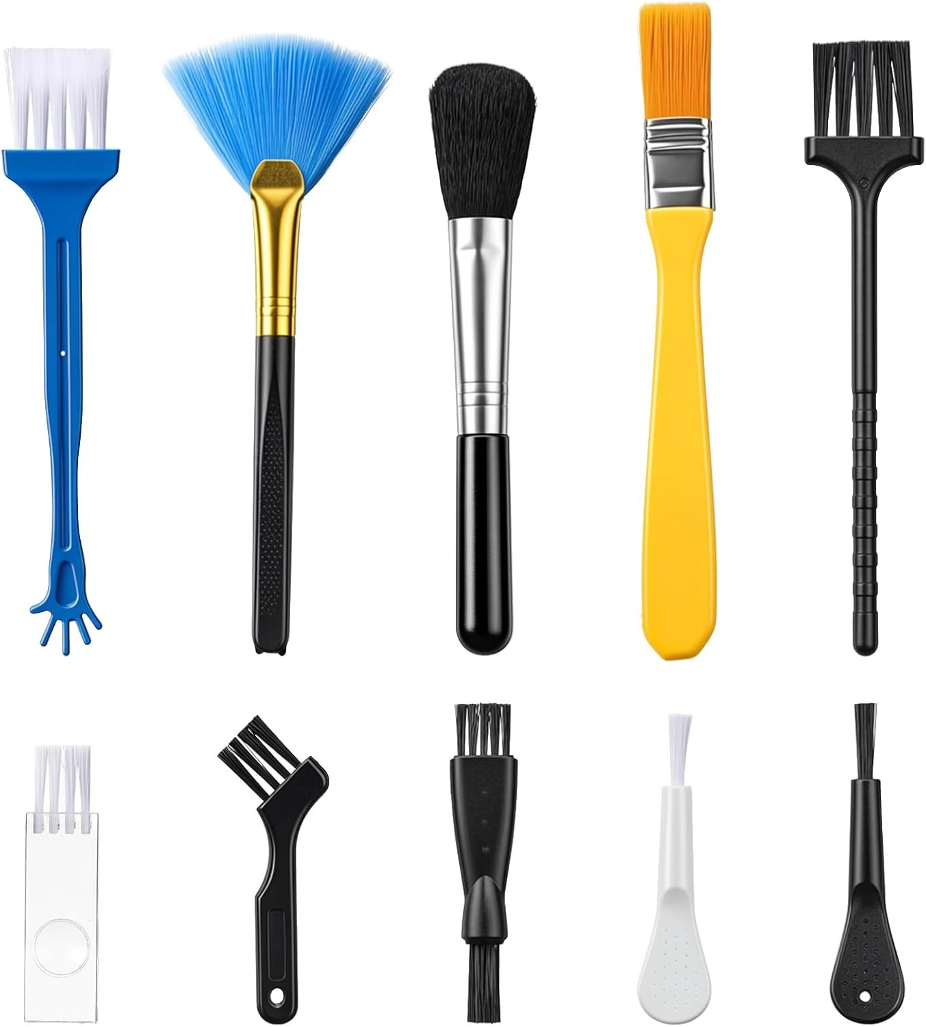 10 PCS Keyboard Brush Keyboard Cleaning Brushes Kit Mini anti Static